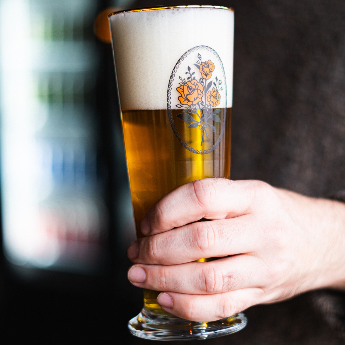 TRADEMARK PILSNER GLASS