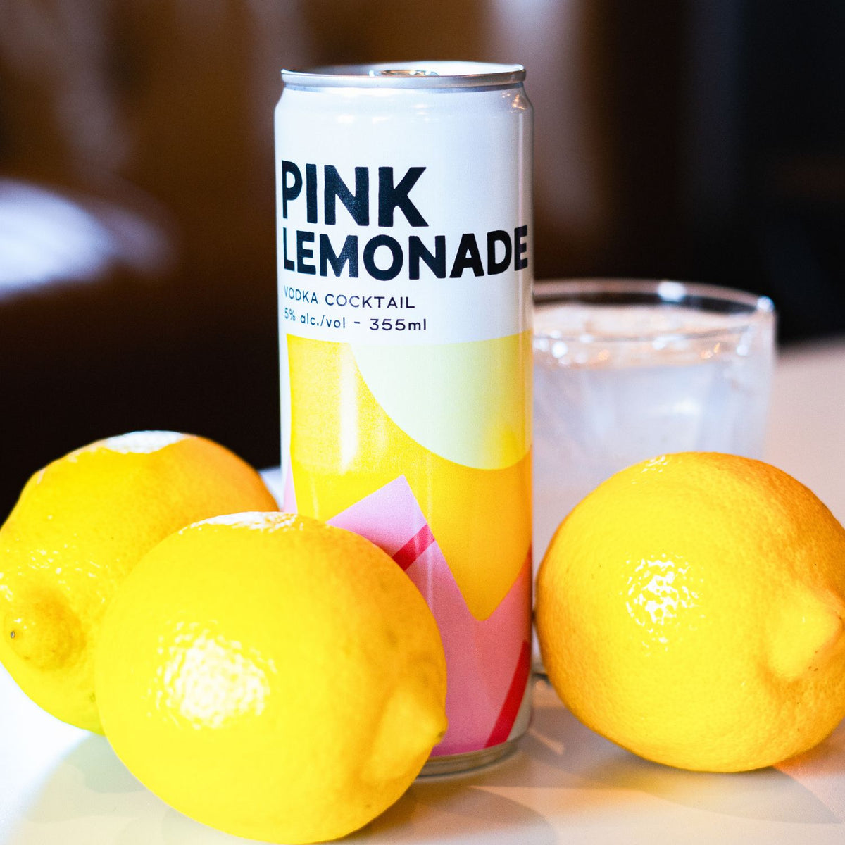 PINK LEMONADE VODKA COCKTAIL - 4PK